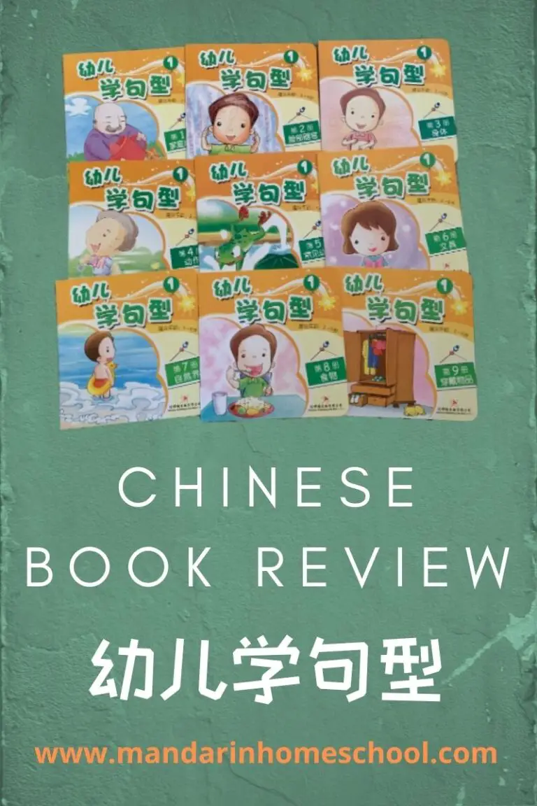 Chinese book review learn sentences
