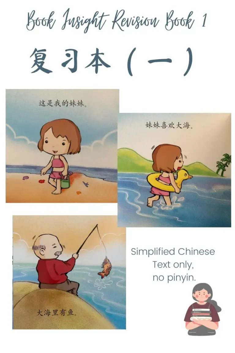 Chinese book review learn sentences